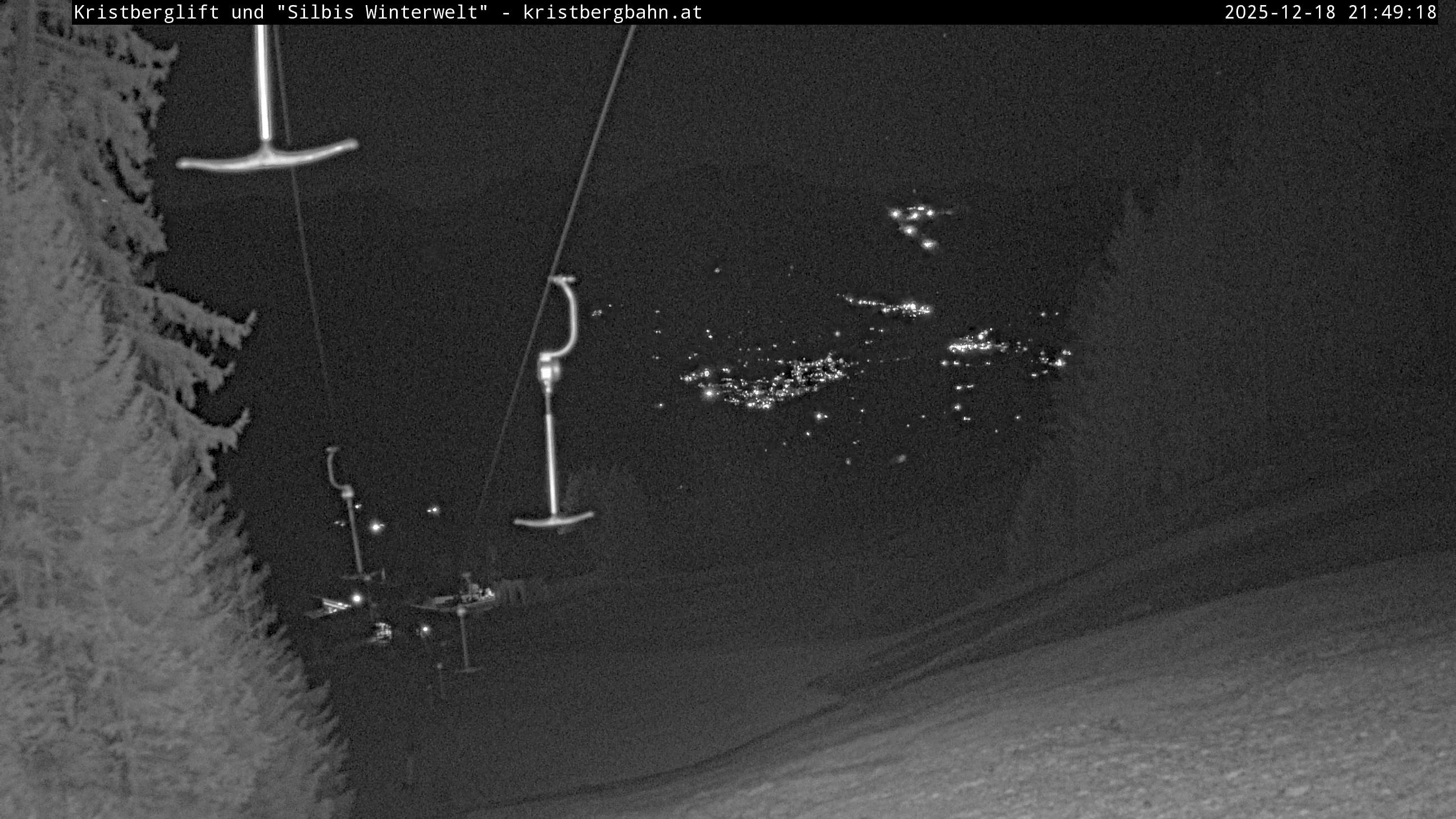 Livebilder vom Genießerberg Kristberg in Silbertal im Montafon